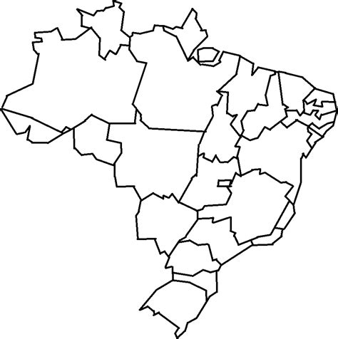 mapa do brasil preto e branco - jogo do bicho 10h